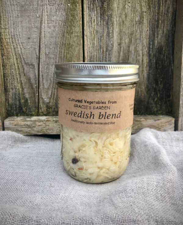 Gracie's Garden Swedish Blend Sauerkraut